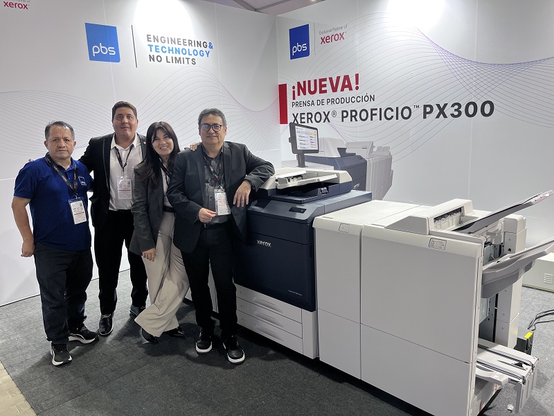 PBS Group Perú presenta la nueva prensa digital Xerox Proficio PX300
